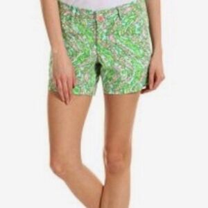 Lilly Pulitzer Alligator Avenue Print Callahan Shorts 00